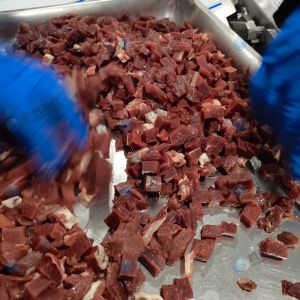 XZ-QD400切丁機(jī)，切2cm牛肉粒