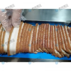 XZ-120熟肉切片機(jī)，切7mm燒白